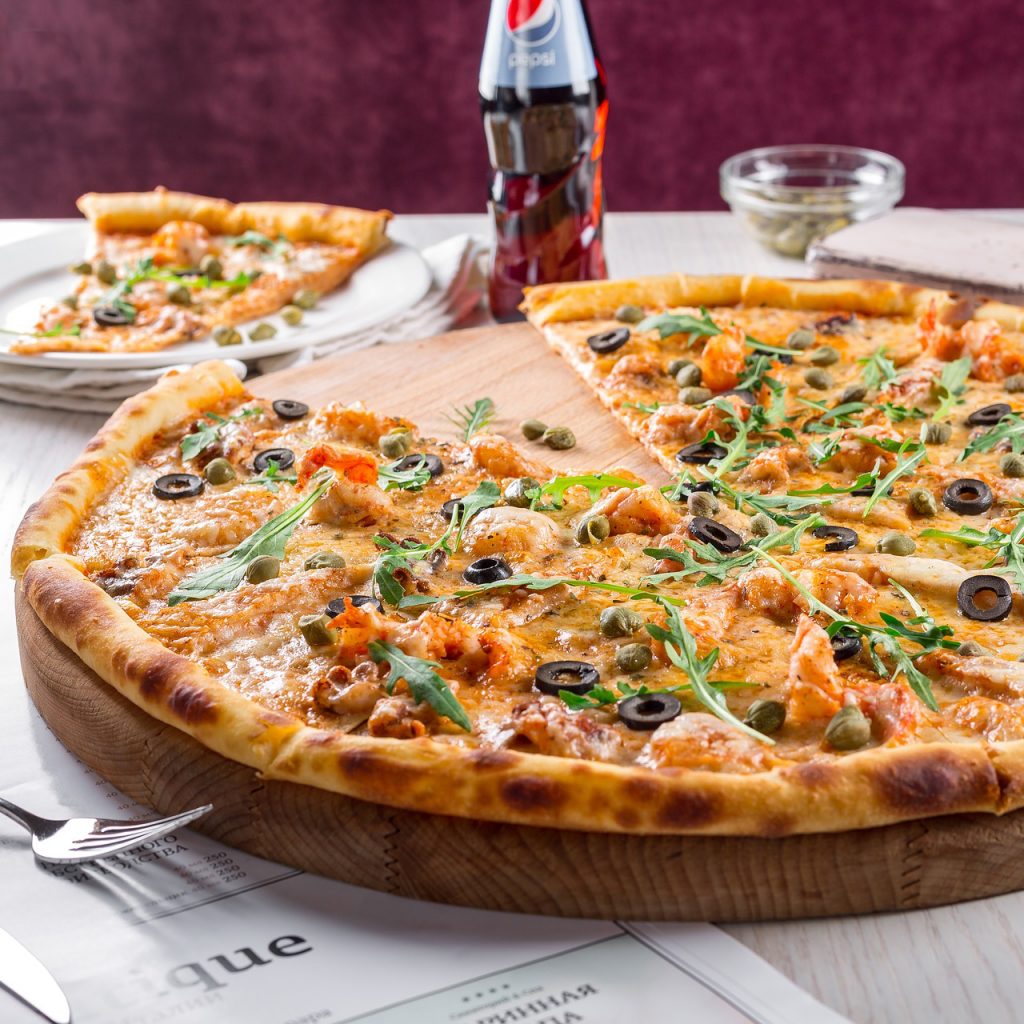 Green peppers Pizza demo1